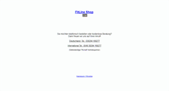 Desktop Screenshot of fitline-activeshop.de